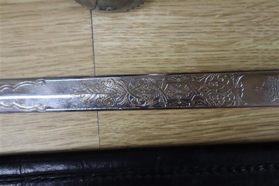 A Replica naval officers sword